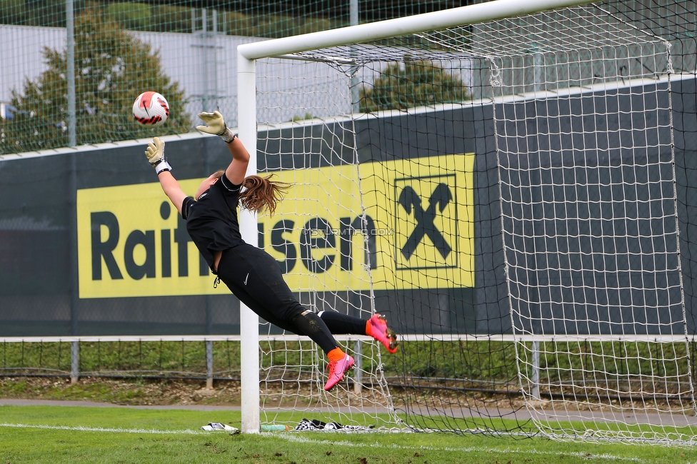 Sturm Damen - Altach/Vorderland
OEFB Frauen Bundesliga, 2. Runde, SK Sturm Graz Damen - SCR Altach / FFC Vorderland, Trainingszentrum Messendorf, 11.09.2022. 

Foto zeigt Mariella El Sherif (Sturm Damen)
