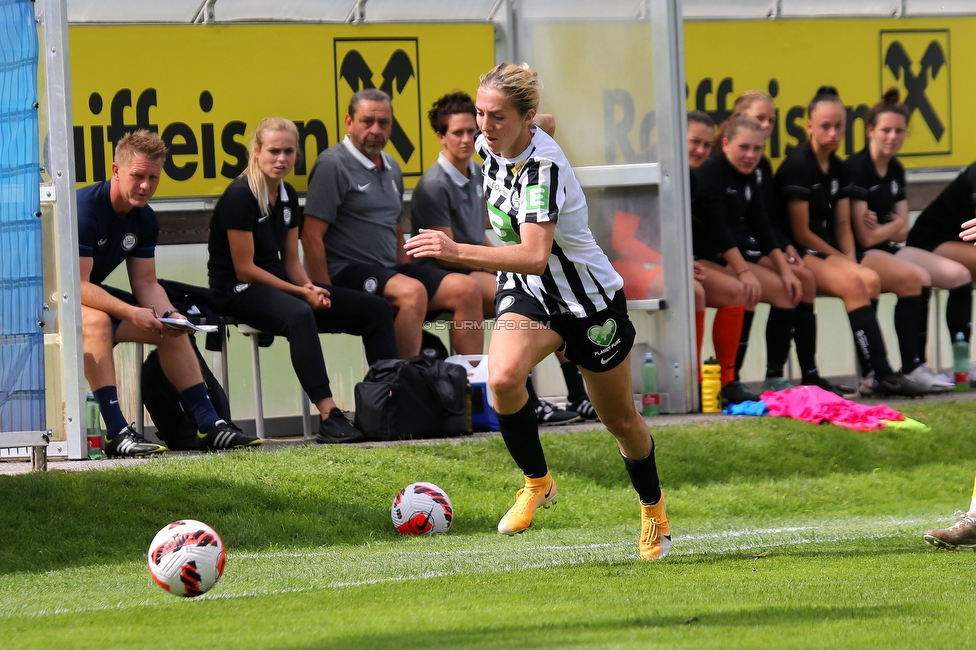 Sturm Damen - Altach/Vorderland
OEFB Frauen Bundesliga, 2. Runde, SK Sturm Graz Damen - SCR Altach / FFC Vorderland, Trainingszentrum Messendorf, 11.09.2022. 

Foto zeigt Modesta Uka (Sturm Damen)
