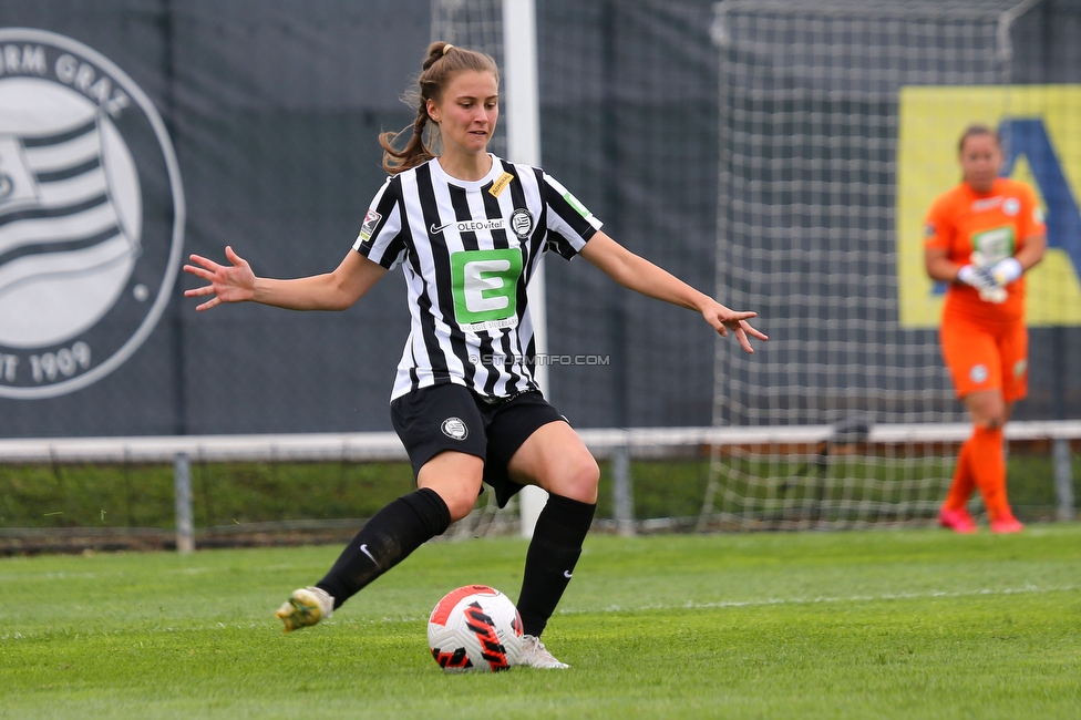 Sturm Damen - Altach/Vorderland
OEFB Frauen Bundesliga, 2. Runde, SK Sturm Graz Damen - SCR Altach / FFC Vorderland, Trainingszentrum Messendorf, 11.09.2022. 

Foto zeigt Julia Magerl (Sturm Damen)
