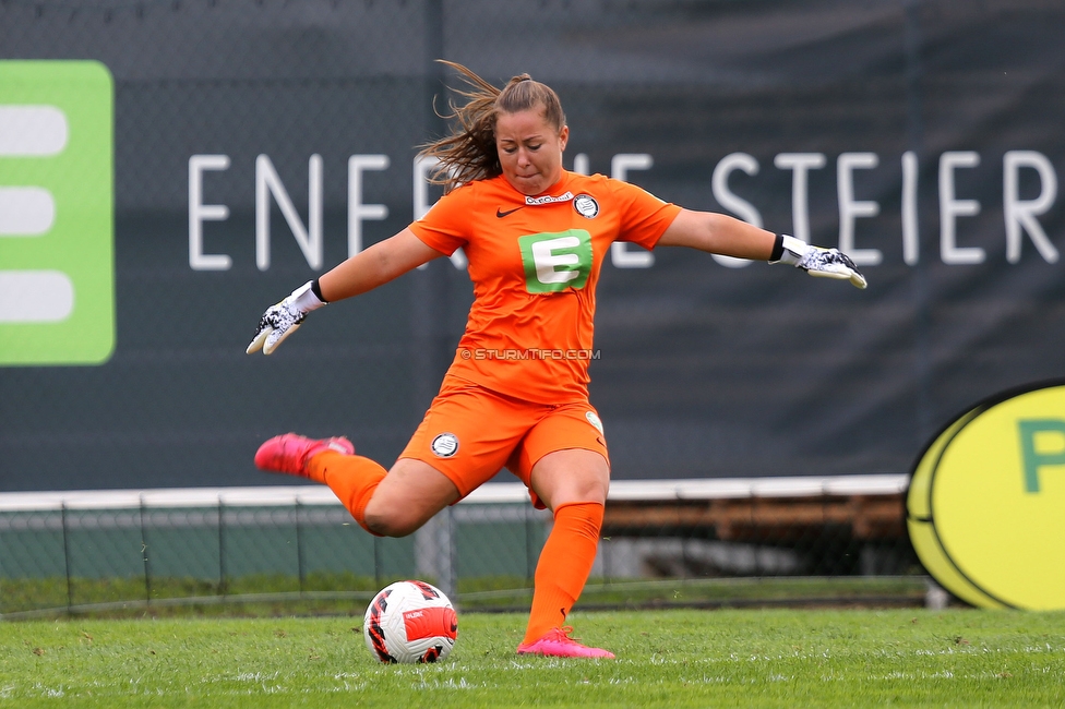 Sturm Damen - Altach/Vorderland
OEFB Frauen Bundesliga, 2. Runde, SK Sturm Graz Damen - SCR Altach / FFC Vorderland, Trainingszentrum Messendorf, 11.09.2022. 

Foto zeigt Mariella El Sherif (Sturm Damen)
