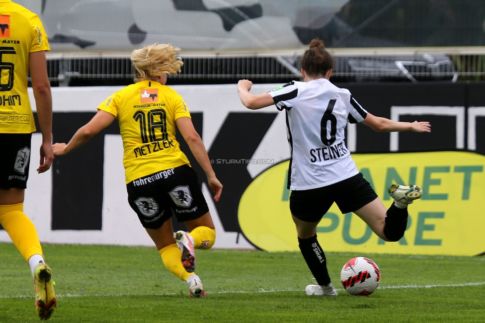 Sturm Damen - Altach/Vorderland
OEFB Frauen Bundesliga, 2. Runde, SK Sturm Graz Damen - SCR Altach / FFC Vorderland, Trainingszentrum Messendorf, 11.09.2022. 

Foto zeigt Gina Steiner (Sturm Damen)
