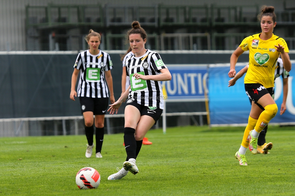 Sturm Damen - Altach/Vorderland
OEFB Frauen Bundesliga, 2. Runde, SK Sturm Graz Damen - SCR Altach / FFC Vorderland, Trainingszentrum Messendorf, 11.09.2022. 

Foto zeigt Gina Steiner (Sturm Damen)
