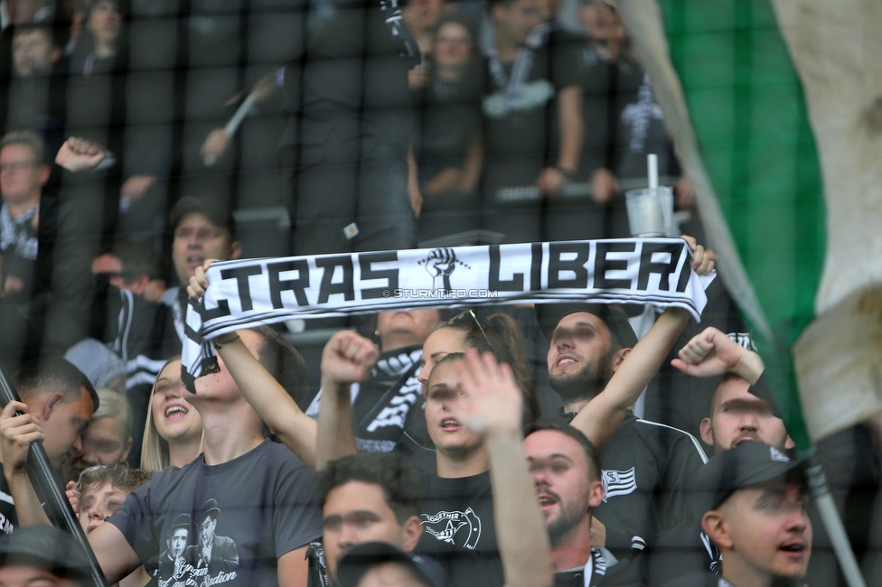 Sturm Graz - Austria Lustenau
Oesterreichische Fussball Bundesliga, 9. Runde, SK Sturm Graz - Austria Lustenau, Stadion Liebenau Graz, 18.09.2022. 

Foto zeigt Fans von Sturm
Schlüsselwörter: sturmflut