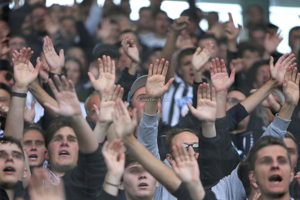 Sturm Graz - Austria Lustenau
Oesterreichische Fussball Bundesliga, 9. Runde, SK Sturm Graz - Austria Lustenau, Stadion Liebenau Graz, 18.09.2022. 

Foto zeigt Fans von Sturm
