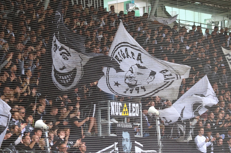 Sturm Graz - Austria Lustenau
Oesterreichische Fussball Bundesliga, 9. Runde, SK Sturm Graz - SC Austria Lustenau, Stadion Liebenau Graz, 18.09.2022. 

Foto zeigt Fans von Sturm
Schlüsselwörter: brigata