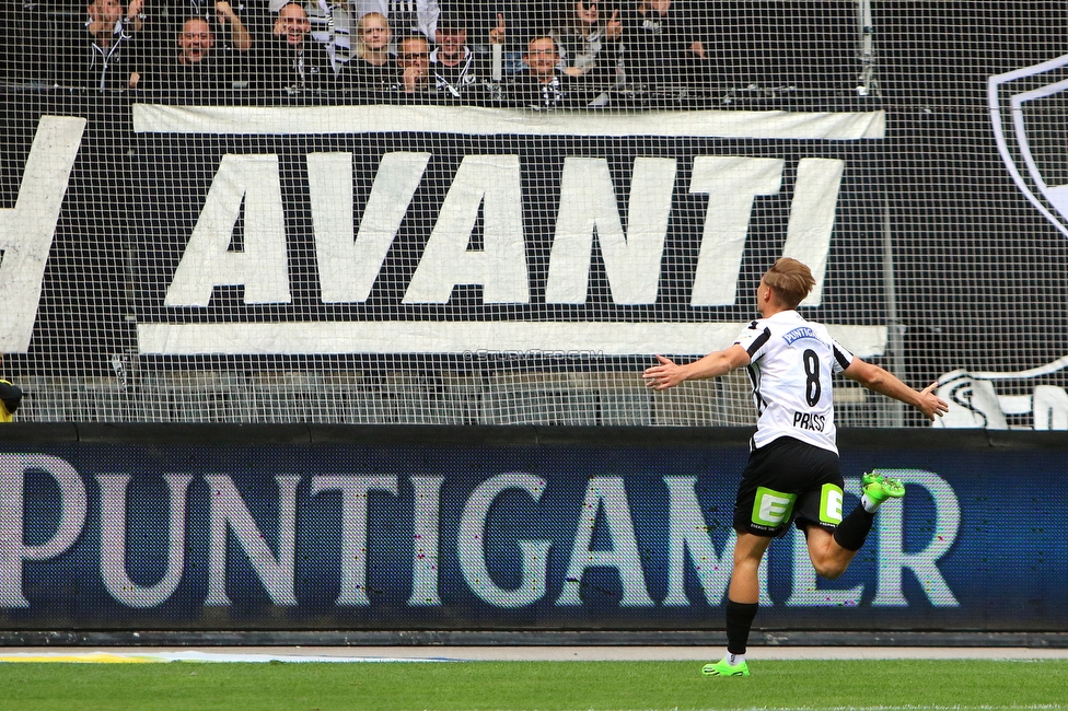 Sturm Graz - Austria Lustenau
Oesterreichische Fussball Bundesliga, 9. Runde, SK Sturm Graz - SC Austria Lustenau, Stadion Liebenau Graz, 18.09.2022. 

Foto zeigt Alexander Prass (Sturm)
