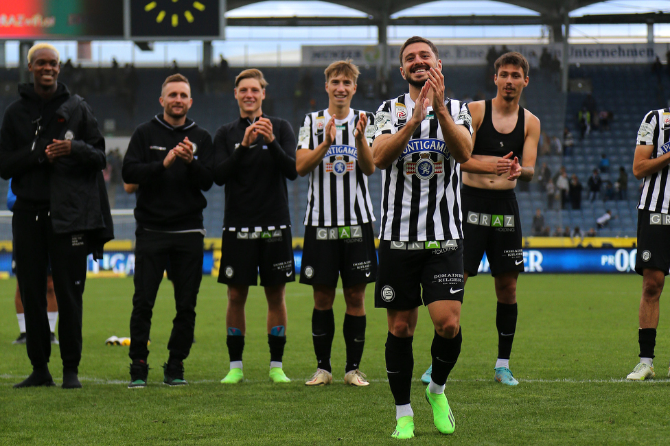 Sturm Graz - Austria Lustenau
Oesterreichische Fussball Bundesliga, 9. Runde, SK Sturm Graz - SC Austria Lustenau, Stadion Liebenau Graz, 18.09.2022. 

Foto zeigt Otar Kiteishvili (Sturm)
