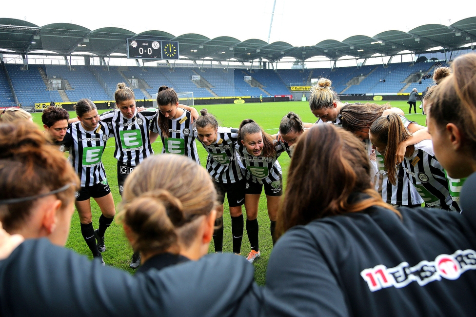 Sturm Damen - Austria Wien
OEFB Frauen Bundesliga, 4. Runde, SK Sturm Graz Damen - FK Austria Wien, Stadion Liebenau Graz, 25.09.2022. 

Foto zeigt die Mannschaft der Sturm Damen
