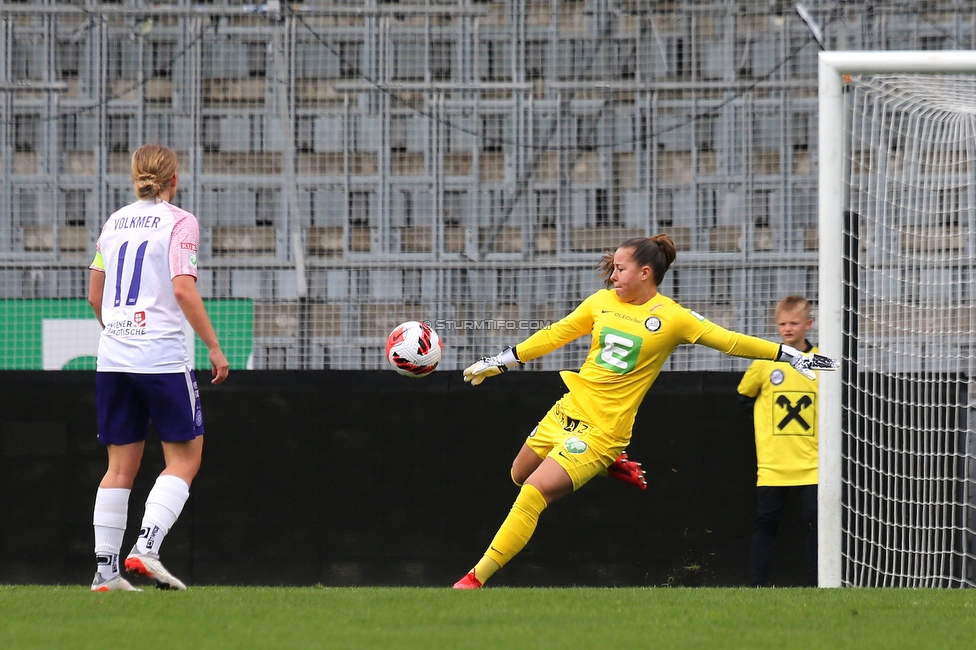 Sturm Damen - Austria Wien
OEFB Frauen Bundesliga, 4. Runde, SK Sturm Graz Damen - FK Austria Wien, Stadion Liebenau Graz, 25.09.2022. 

Foto zeigt Mariella El Sherif (Sturm Damen)
