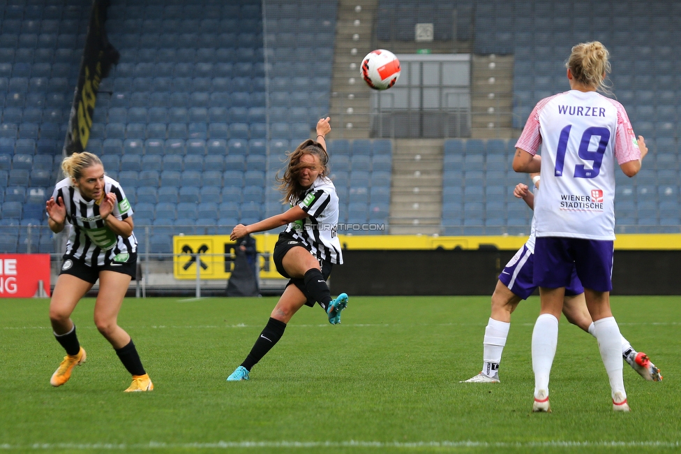 Sturm Damen - Austria Wien
OEFB Frauen Bundesliga, 4. Runde, SK Sturm Graz Damen - FK Austria Wien, Stadion Liebenau Graz, 25.09.2022. 

Foto zeigt Stefanie Grossgasteiger (Sturm Damen)
