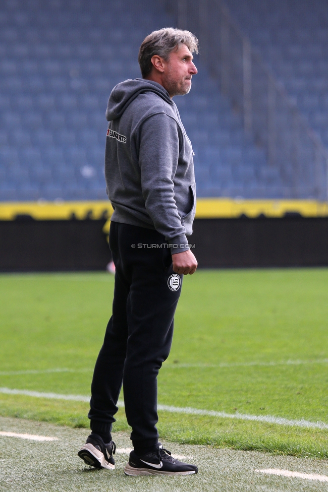 Sturm Damen - Austria Wien
OEFB Frauen Bundesliga, 4. Runde, SK Sturm Graz Damen - FK Austria Wien, Stadion Liebenau Graz, 25.09.2022. 

Foto zeigt Christian Lang (Cheftrainer Sturm Damen)
