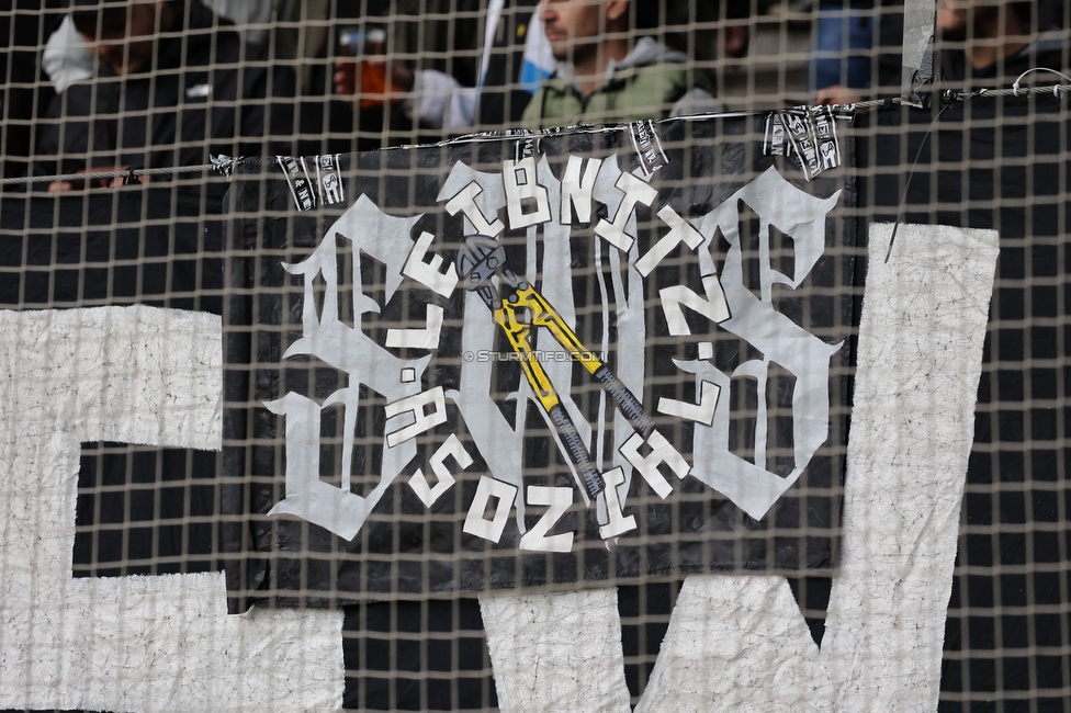 Sturm Graz - Tirol
Oesterreichische Fussball Bundesliga, 11. Runde, SK Sturm Graz - WSG Tirol, Stadion Liebenau Graz, 09.10.2022. 

Foto zeigt Fans von Sturm
Schlüsselwörter: sws