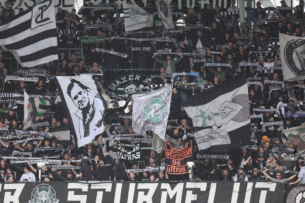 Sturm Graz - Tirol
Oesterreichische Fussball Bundesliga, 11. Runde, SK Sturm Graz - WSG Tirol, Stadion Liebenau Graz, 09.10.2022. 

Foto zeigt Fans von Sturm
Schlüsselwörter: sturmflut schals