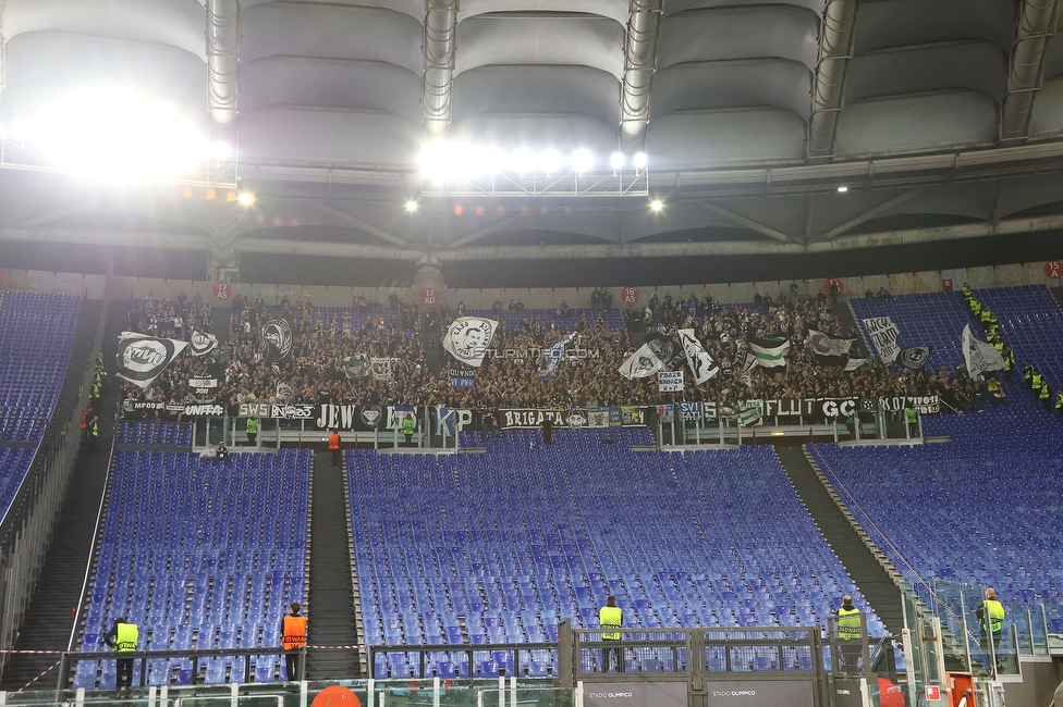 Lazio - Sturm Graz
UEFA Europa League Gruppenphase 4. Spieltag, SS Lazio - SK Sturm Graz, Stadio Olimpico Rom, 13.10.2022. 

Foto zeigt
