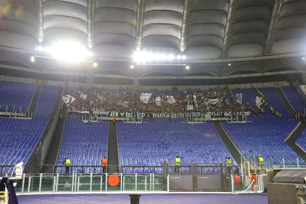 Lazio - Sturm Graz
UEFA Europa League Gruppenphase 4. Spieltag, SS Lazio - SK Sturm Graz, Stadio Olimpico Rom, 13.10.2022. 

Foto zeigt
