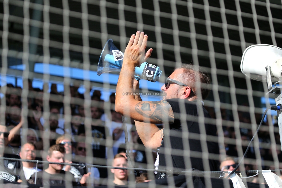 Sturm Graz - Wolfsberg
Oesterreichische Fussball Bundesliga, 12. Runde, SK Sturm Graz - Wolfsberger AC, Stadion Liebenau Graz, 16.10.2022. 

Foto zeigt Fans von Sturm
Schlüsselwörter: generationchaos vorsaenger