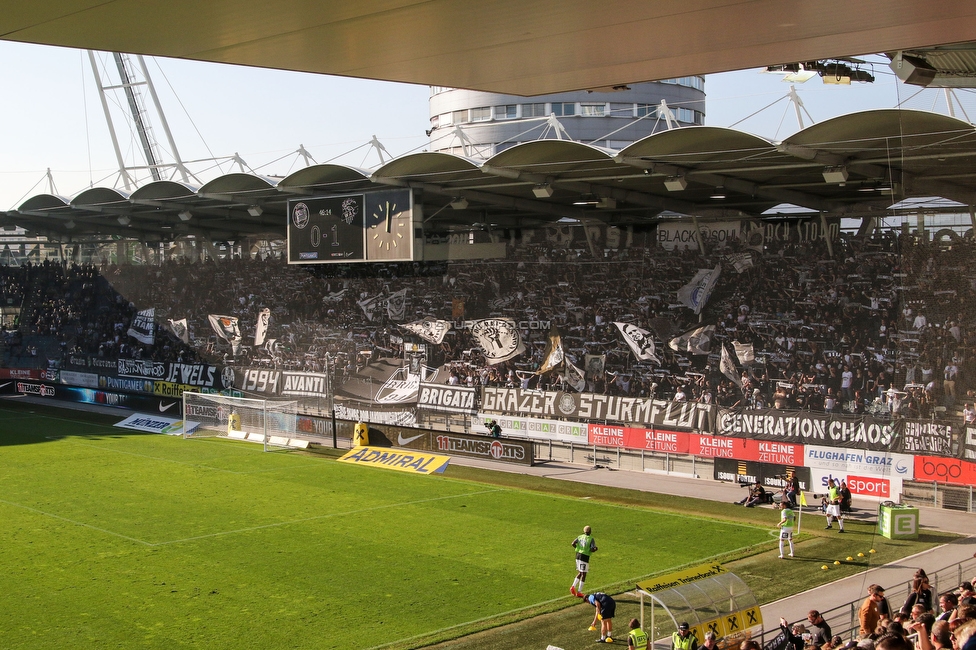 Sturm Graz - Wolfsberg
Oesterreichische Fussball Bundesliga, 12. Runde, SK Sturm Graz - Wolfsberger AC, Stadion Liebenau Graz, 16.10.2022. 

Foto zeigt Fans von Sturm
Schlüsselwörter: schals