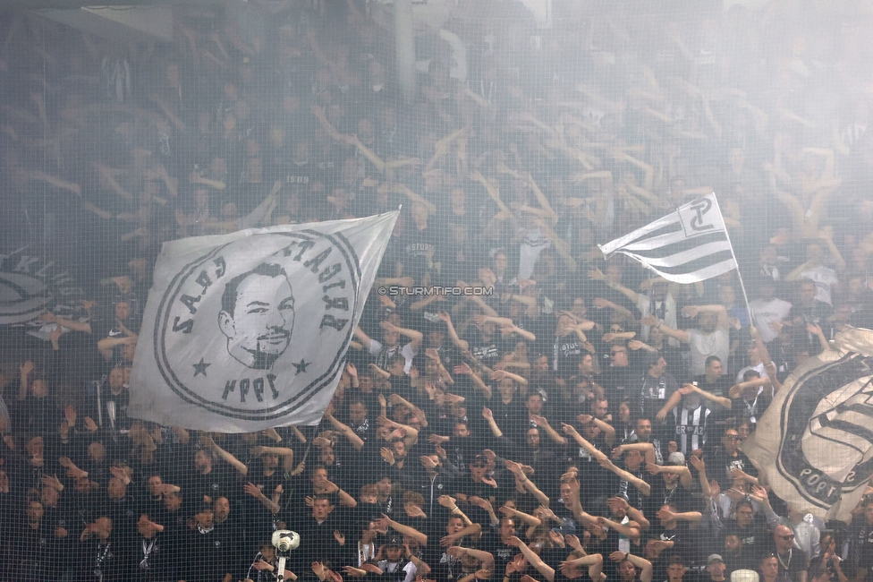 GAK - Sturm Graz
OEFB Cup, 3. Runde, Grazer AK 1902 - SK Sturm Graz, Stadion Liebenau Graz, 19.10.2022. 

Foto zeigt Fans von Sturm
Schlüsselwörter: brigata