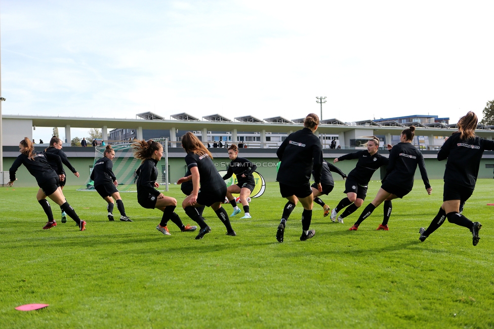 Sturm Damen - Wacker Innsbruck
OEFB Frauen Bundesliga, 7. Runde, SK Sturm Graz Damen - FC Wacker Innsbruck, MURAUER Bier Arena - StFV Graz, 23.05.2022. 

Foto zeigt die Mannschaft der Sturm Damen
