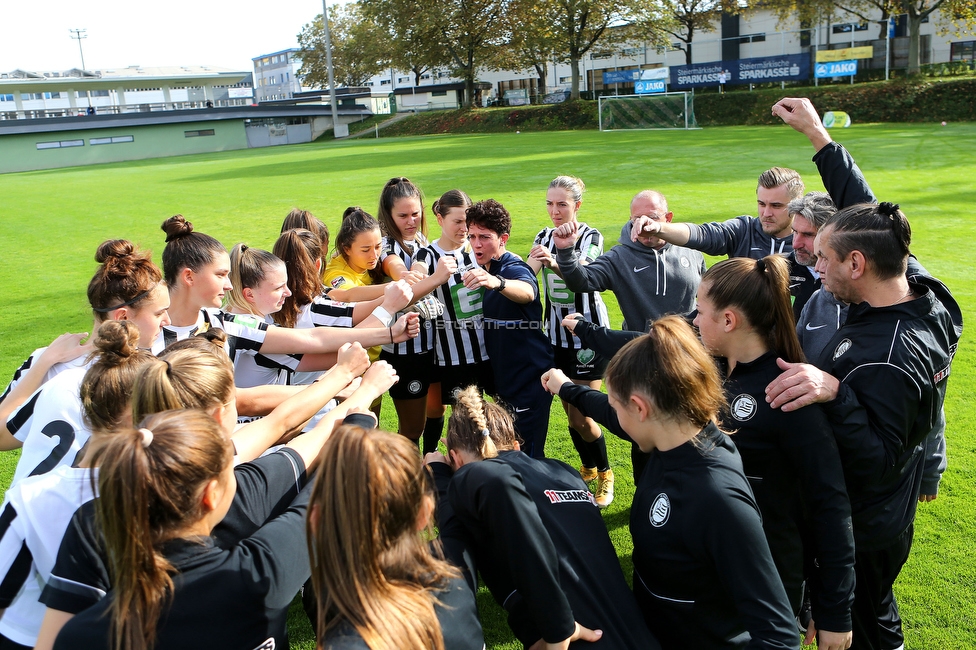 Sturm Damen - Wacker Innsbruck
OEFB Frauen Bundesliga, 7. Runde, SK Sturm Graz Damen - FC Wacker Innsbruck, MURAUER Bier Arena - StFV Graz, 23.05.2022. 

Foto zeigt die Mannschaft der Sturm Damen
