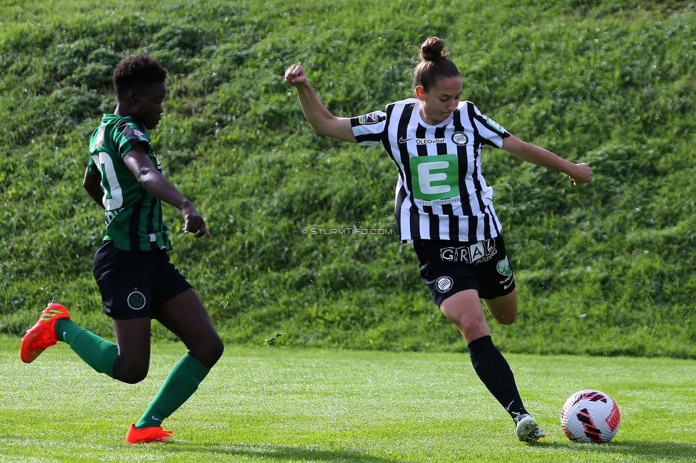 Sturm Damen - Wacker Innsbruck
OEFB Frauen Bundesliga, 7. Runde, SK Sturm Graz Damen - FC Wacker Innsbruck, MURAUER Bier Arena - StFV Graz, 23.05.2022. 

Foto zeigt Michela Croatto (Sturm Damen)
