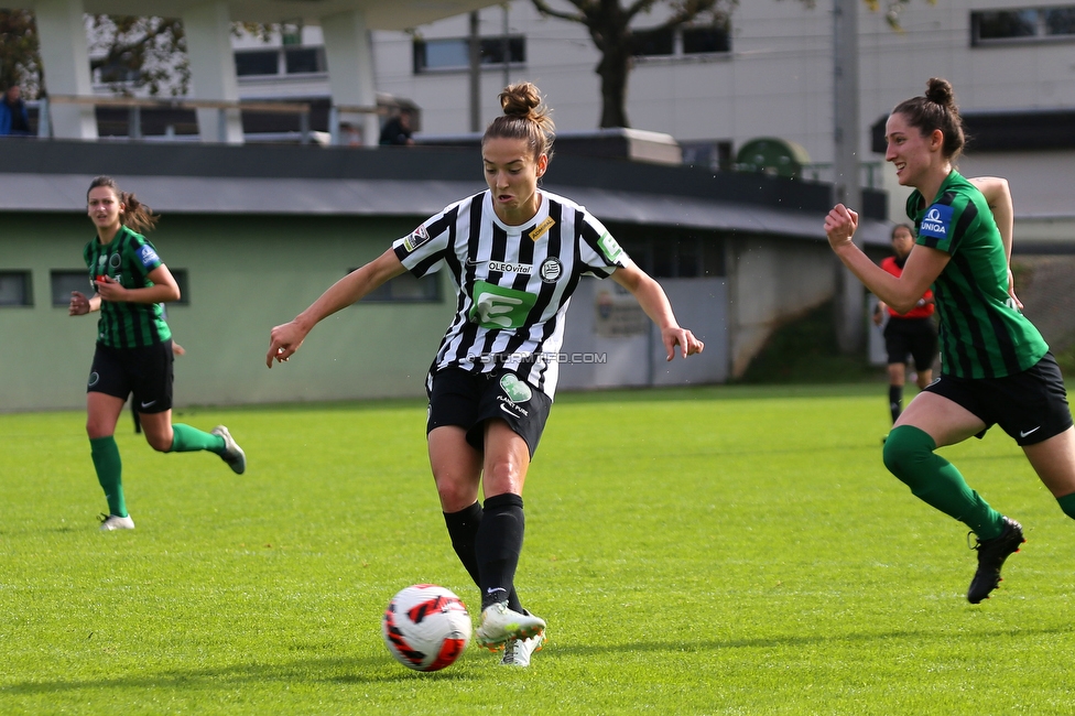 Sturm Damen - Wacker Innsbruck
OEFB Frauen Bundesliga, 7. Runde, SK Sturm Graz Damen - FC Wacker Innsbruck, MURAUER Bier Arena - StFV Graz, 23.05.2022. 

Foto zeigt Michela Croatto (Sturm Damen)
