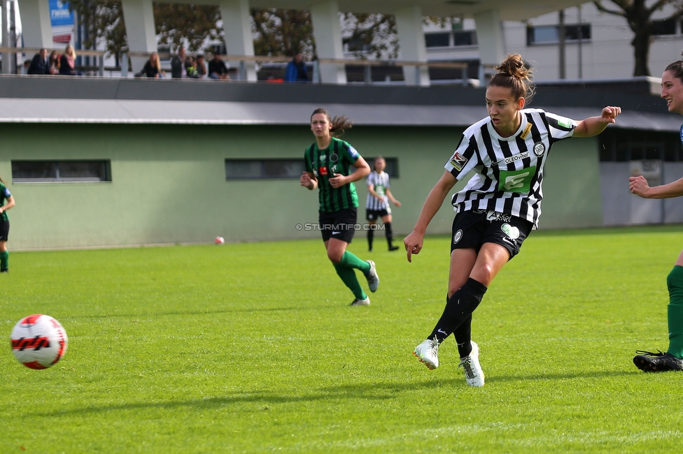 Sturm Damen - Wacker Innsbruck
OEFB Frauen Bundesliga, 7. Runde, SK Sturm Graz Damen - FC Wacker Innsbruck, MURAUER Bier Arena - StFV Graz, 23.05.2022. 

Foto zeigt Michela Croatto (Sturm Damen)
