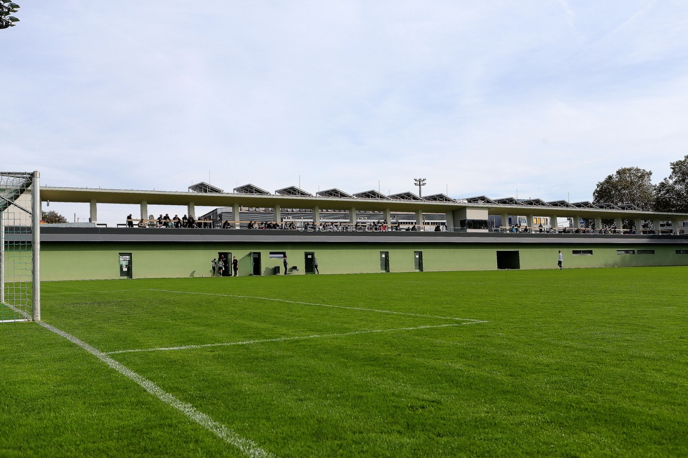 Sturm Damen - Wacker Innsbruck
OEFB Frauen Bundesliga, 7. Runde, SK Sturm Graz Damen - FC Wacker Innsbruck, MURAUER Bier Arena - StFV Graz, 23.05.2022. 

Foto zeigt Fans von Sturm
