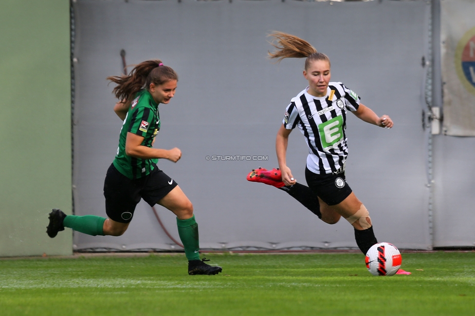 Sturm Damen - Wacker Innsbruck
OEFB Frauen Bundesliga, 7. Runde, SK Sturm Graz Damen - FC Wacker Innsbruck, MURAUER Bier Arena - StFV Graz, 23.05.2022. 

Foto zeigt Anna Maria Wirnsberger (Sturm Damen)
