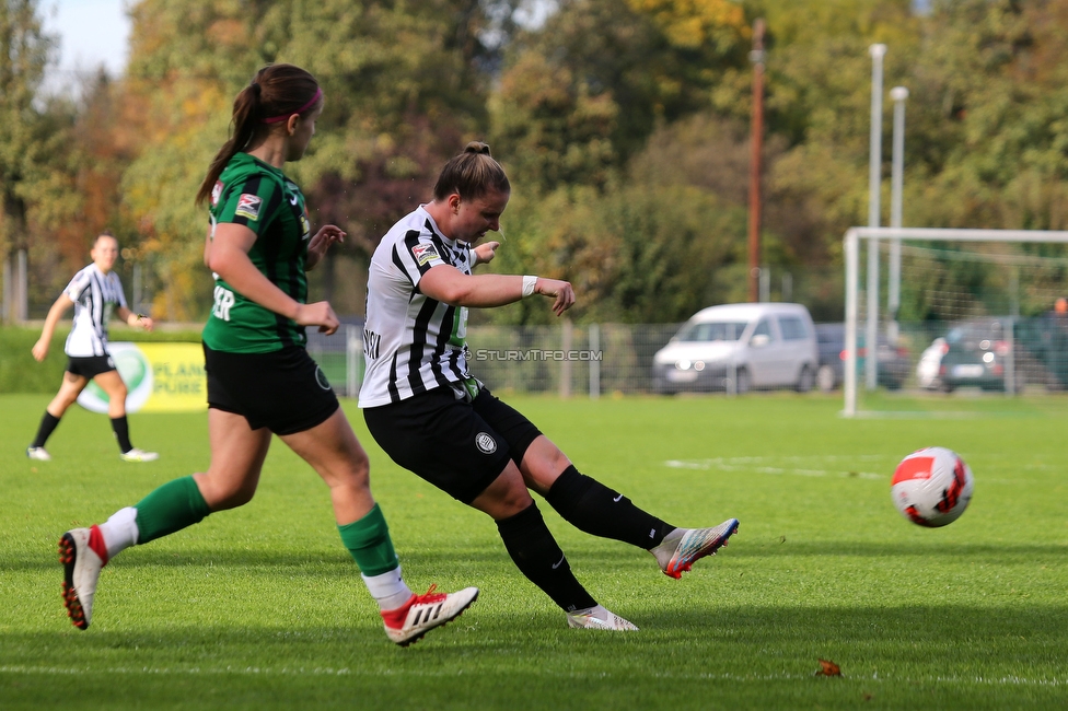 Sturm Damen - Wacker Innsbruck
OEFB Frauen Bundesliga, 7. Runde, SK Sturm Graz Damen - FC Wacker Innsbruck, MURAUER Bier Arena - StFV Graz, 23.05.2022. 

Foto zeigt Julia Matuschewski (Sturm Damen)
