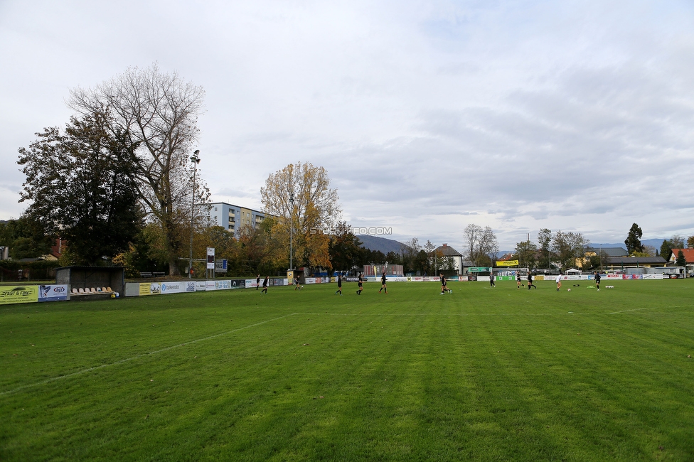 LUV Graz - Sturm Graz
OEFB Frauen Cup, Union LUV Graz - SK Sturm Graz, Sportplatz Union LUV Graz, 26.10.2022. 

Foto zeigt den Sportplatz Union LUV Graz
