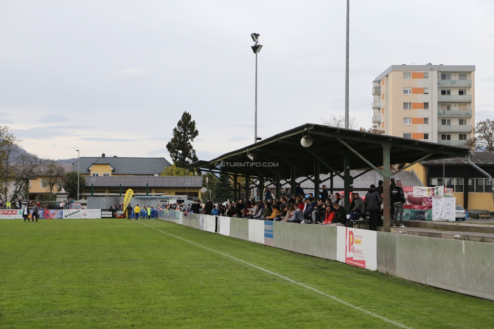 LUV Graz - Sturm Graz
OEFB Frauen Cup, Union LUV Graz - SK Sturm Graz, Sportplatz Union LUV Graz, 26.10.2022. 

Foto zeigt den Sportplatz Union LUV Graz
