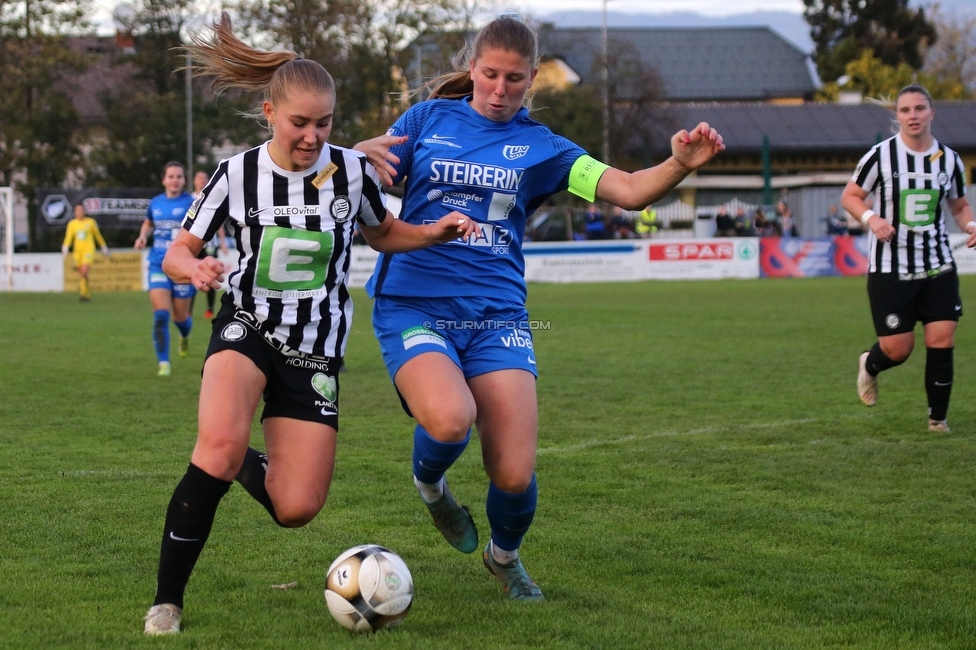 LUV Graz - Sturm Graz
OEFB Frauen Cup, Union LUV Graz - SK Sturm Graz, Sportplatz Union LUV Graz, 26.10.2022. 

Foto zeigt Anna Maria Wirnsberger (Sturm Damen)
