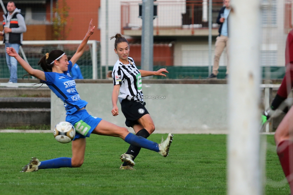 LUV Graz - Sturm Graz
OEFB Frauen Cup, Union LUV Graz - SK Sturm Graz, Sportplatz Union LUV Graz, 26.10.2022. 

Foto zeigt Michela Croatto (Sturm Damen)
