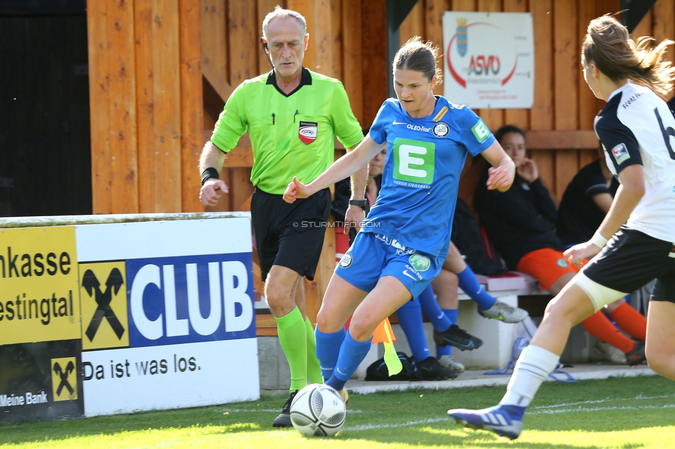 Altenmarkt - Sturm Graz
OEFB Frauen Bundesliga, 8. Runde, SKV Altenmarkt - SK Sturm Graz, Sportplatz Altenmarkt-Tr. SKV, 29.10.2022. 

Foto zeigt Sophie Maierhofer (Sturm Damen)
