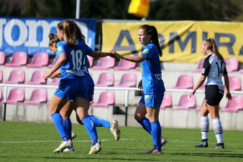 Altenmarkt - Sturm Graz
OEFB Frauen Bundesliga, 8. Runde, SKV Altenmarkt - SK Sturm Graz, Sportplatz Altenmarkt-Tr. SKV, 29.10.2022. 

Foto zeigt Annabel Schasching (Sturm Damen)
