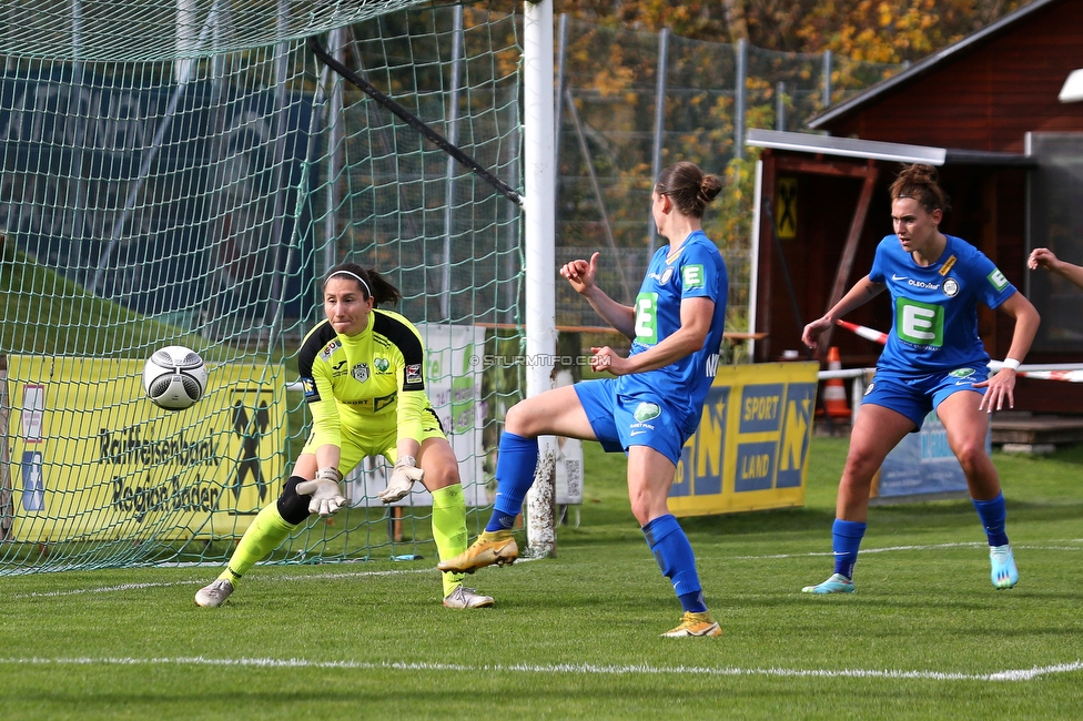 Altenmarkt - Sturm Graz
OEFB Frauen Bundesliga, 8. Runde, SKV Altenmarkt - SK Sturm Graz, Sportplatz Altenmarkt-Tr. SKV, 29.10.2022. 

Foto zeigt Sophie Maierhofer (Sturm Damen)
