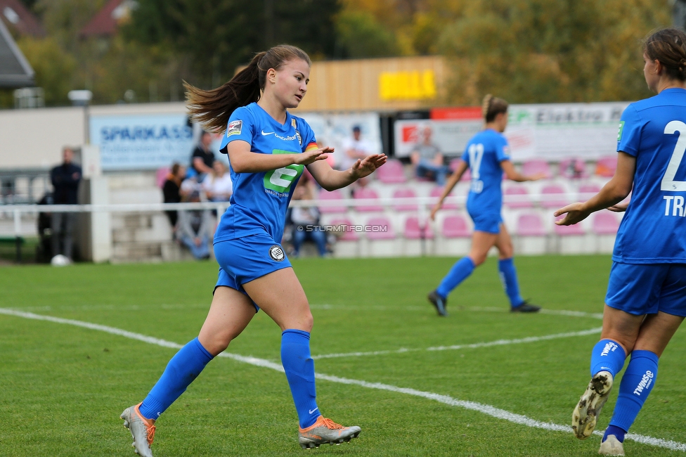 Altenmarkt - Sturm Graz
OEFB Frauen Bundesliga, 8. Runde, SKV Altenmarkt - SK Sturm Graz, Sportplatz Altenmarkt-Tr. SKV, 29.10.2022. 

Foto zeigt Annabel Schasching (Sturm Damen)
