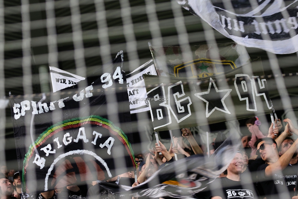 Sturm Graz - Ried
Oesterreichische Fussball Bundesliga, 14. Runde, SK Sturm Graz - SV Ried, Stadion Liebenau Graz, 30.10.2022. 

Foto zeigt Fans von Sturm
