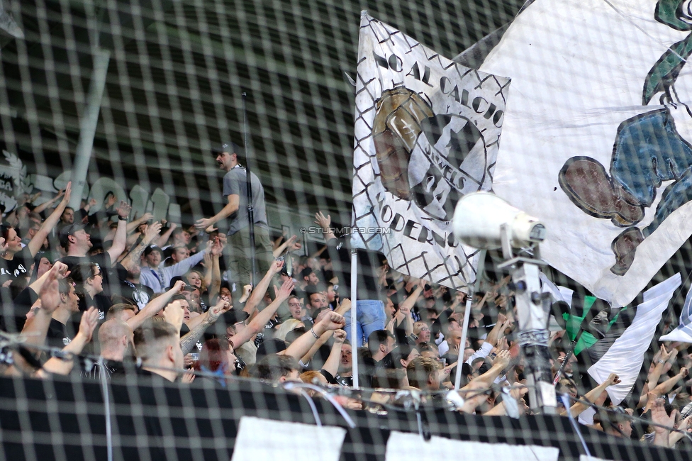 Sturm Graz - Ried
Oesterreichische Fussball Bundesliga, 14. Runde, SK Sturm Graz - SV Ried, Stadion Liebenau Graz, 30.10.2022. 

Foto zeigt Fans von Sturm
