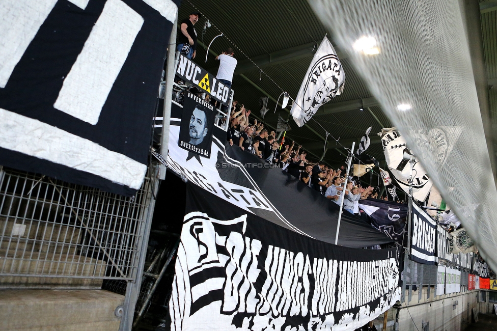 Sturm Graz - Ried
Oesterreichische Fussball Bundesliga, 14. Runde, SK Sturm Graz - SV Ried, Stadion Liebenau Graz, 30.10.2022. 

Foto zeigt Fans von Sturm
