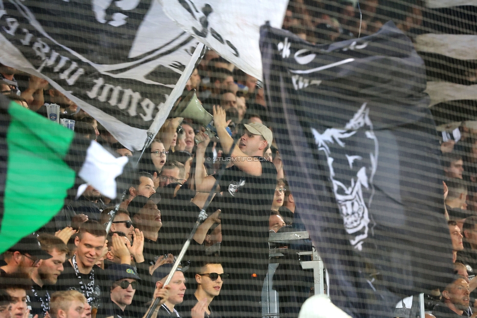 Sturm Graz - Ried
Oesterreichische Fussball Bundesliga, 14. Runde, SK Sturm Graz - SV Ried, Stadion Liebenau Graz, 30.10.2022. 

Foto zeigt Fans von Sturm
Schlüsselwörter: brigata vorsaenger