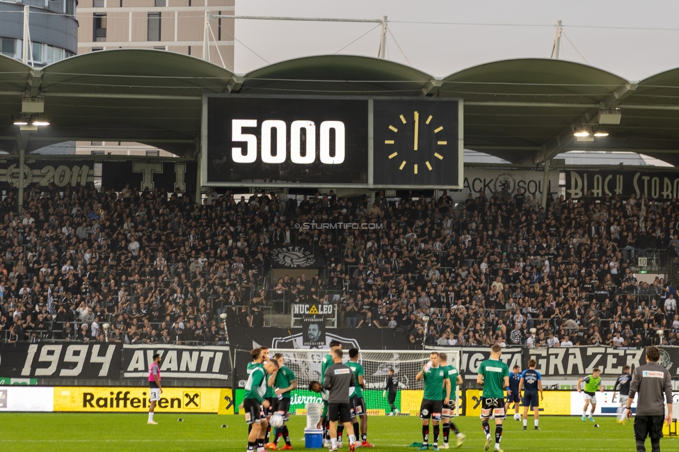 Sturm Graz - Ried
Oesterreichische Fussball Bundesliga, 14. Runde, SK Sturm Graz - SV Ried, Stadion Liebenau Graz, 30.10.2022. 

Foto zeigt die Anzeigetafel
Schlüsselwörter: mitglieder