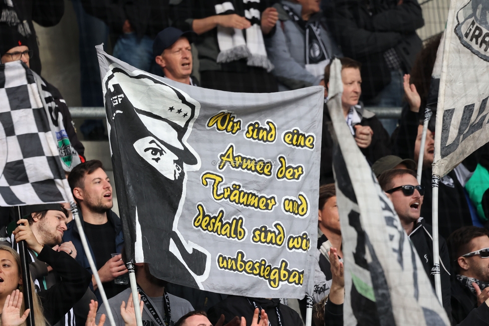 Altach - Sturm Graz
Oesterreichische Fussball Bundesliga, 15. Runde, SCR Altach - SK Sturm Graz, Stadion Schnabelholz Altach, 06.11.2022. 

Foto zeigt Fans von Sturm
Schlüsselwörter: sturmflut