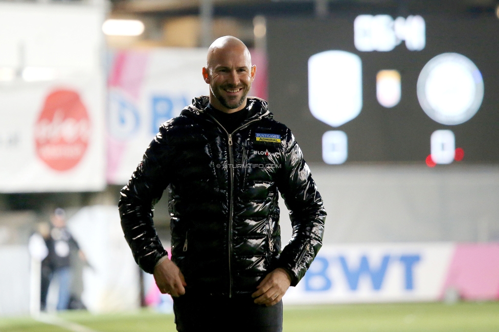 LASK - Sturm Graz
Oesterreichische Fussball Bundesliga, 16. Runde,  LASK - SK Sturm Graz, Raiffeisen Arena Pasching, 13.11.2022. 

Foto zeigt Christian Ilzer (Cheftrainer Sturm)
