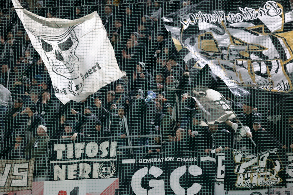 Salzburg - Sturm Graz
OEFB Cup, Viertelfinale, FC RB Salzburg - SK Sturm Graz, Stadion Wals Siezenheim, 03.02.2023. 

Foto zeigt Fans von Sturm
