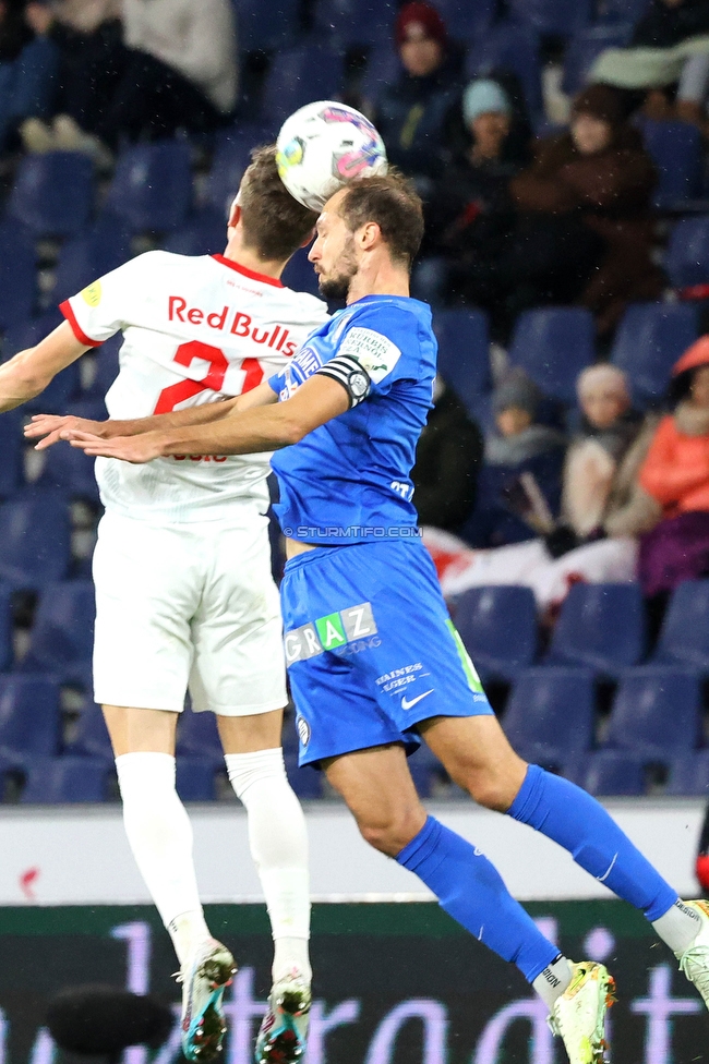 Salzburg - Sturm Graz
OEFB Cup, Viertelfinale, FC RB Salzburg - SK Sturm Graz, Stadion Wals Siezenheim, 03.02.2023. 

Foto zeigt Jon Gorenc-Stankovic (Sturm)
