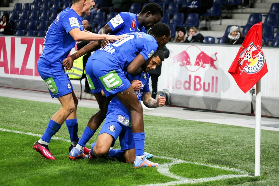 Salzburg - Sturm Graz
OEFB Cup, Viertelfinale, FC RB Salzburg - SK Sturm Graz, Stadion Wals Siezenheim, 03.02.2023. 

Foto zeigt Jusuf Gazibegovic (Sturm)
