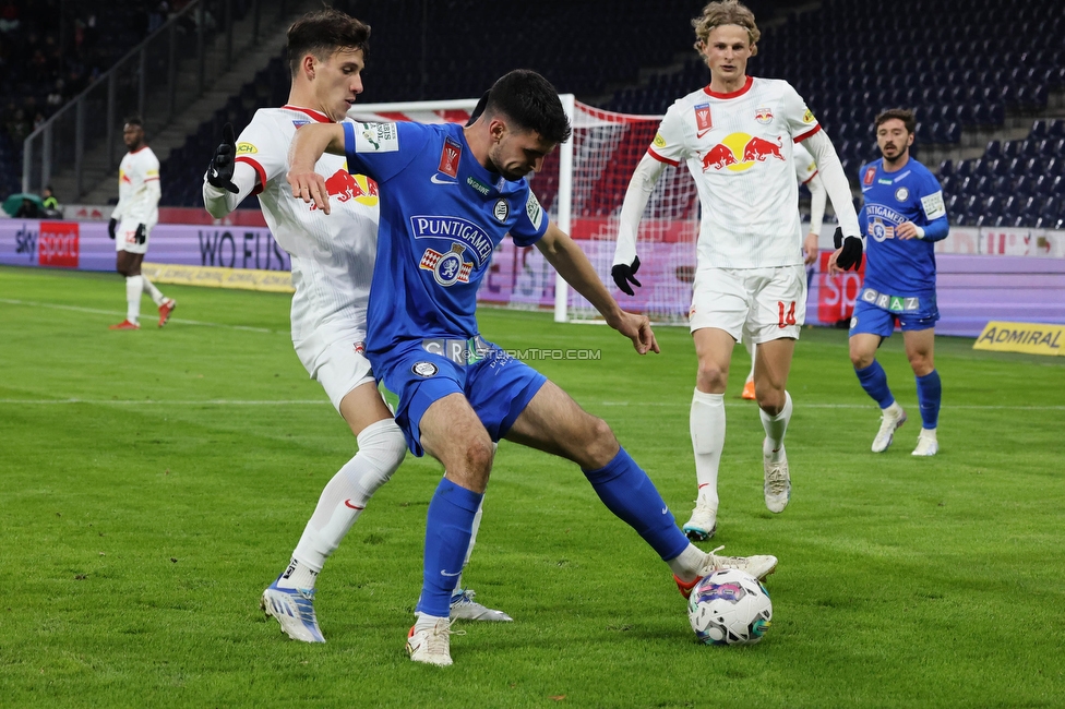 Salzburg - Sturm Graz
OEFB Cup, Viertelfinale, FC RB Salzburg - SK Sturm Graz, Stadion Wals Siezenheim, 03.02.2023. 

Foto zeigt Alexandar Borkovic (Sturm)
