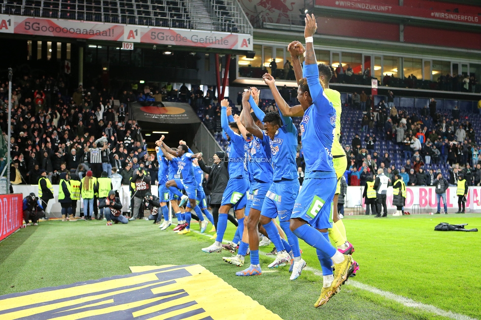 Salzburg - Sturm Graz
OEFB Cup, Viertelfinale, FC RB Salzburg - SK Sturm Graz, Stadion Wals Siezenheim, 03.02.2023. 

Foto zeigt die Mannschaft von Sturm
